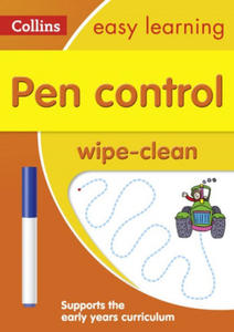 Pen Control Age 3-5 Wipe Clean Activity Book - 2871792529