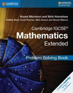 Cambridge IGCSE (R) Mathematics Extended Problem-solving Book - 2861922623