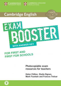 Cambridge English Exam Booster for First and First for Schools with Answer Key with Audio - 2861849325