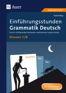 Einfhrungsstunden Grammatik Deutsch Klassen 7/8 - 2878187641