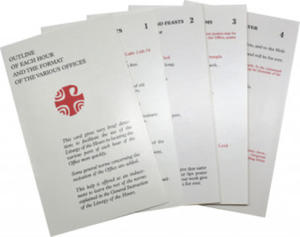 Liturgy of the Hours Inserts - 2870036928