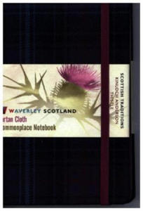 Thistle Tartan: Pocket: 14 x 9cm: Scottish Traditions: Waverley Genuine Tartan Cloth Commonplace Notebook - 2878880998