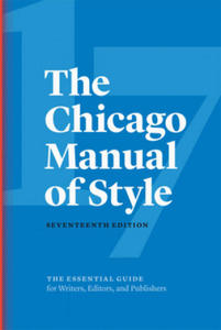 Chicago Manual of Style, 17th Edition - 2857958077