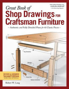 Great Book of Shop Drawings for Craftsman Furniture - 2873609337