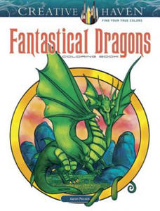 Creative Haven Fantastical Dragons Coloring Book - 2871889932