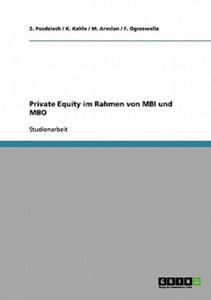 Private Equity im Rahmen von MBI und MBO - 2877769488