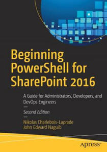 Beginning PowerShell for SharePoint 2016 - 2861906522