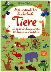 Mein extradickes Stickerbuch: Tiere - 2861879982