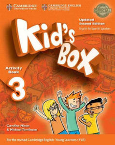 Kid's Box Level 3 Activity Book with CD ROM and My Home Booklet Updated English for Spanish Speakers - 2867914655