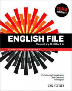 English File 3rd Edition: Elementary Student's Book A Multipack 2019 Edition - 2861854358