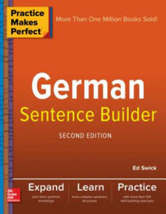 Practice Makes Perfect German Sentence Builder - 2861918291