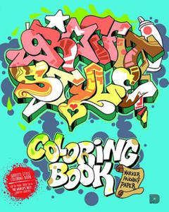 Graffiti Style Coloring Book - 2873007807