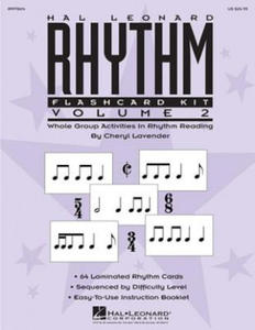 Hal Leonard Rhythm Flashcard Kit, Volume 2: Whole Group Activities in Rhythm Reading - 2873979007