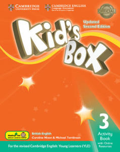 Kid's Box Updated Level 3 Activity Book with Online Resources Hong Kong Edition - 2877178377