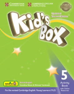 Kid's Box Updated Level 5 Activity Book with Online Resources Hong Kong Edition - 2877180974
