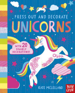 Press Out and Decorate: Unicorns - 2865237193