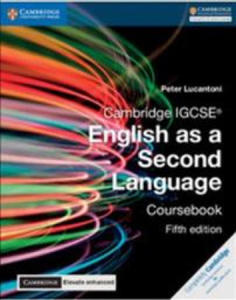 Cambridge IGCSE (R) English as a Second Language Coursebook with Cambridge Elevate Enhanced Edition (2 Years) - 2861861235