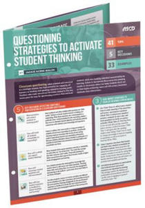 Questioning Strategies to Activate Student Thinking: Quick Reference Guide - 2876540729