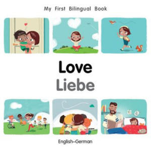 My First Bilingual Book-Love (English-German) - 2877291566