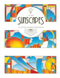 Sunscapes: An Art Deco-Inspired Coloring Book - 2868249305