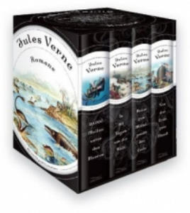 Jules Verne, Romane (20.000 Meilen unter den Meeren - In 80 Tagen um die Welt - Reise zum Mittelpunkt der Erde - Von der Erde zum Mond) (4 Bnde im Sc - 2878778888