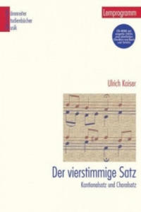 Der vierstimmige Satz, m. 1 CD-ROM - 2878623404