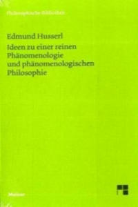 Ideen zu einer reinen Phnomenologie und phnomenologischen Philosophie. Buch.1 - 2876539295