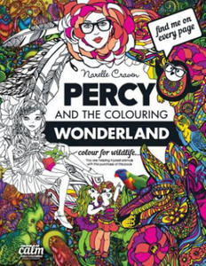 Percy & the Colouring Wonderland: An Adult Colouring book with Original Hand Drawn Art by Narelle Craven - 2862040634