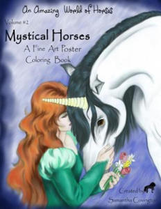 Mystical Horses Vol. #2 Poster: Poster Coloring Book - 2855338172