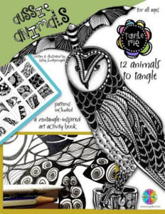 Tangle Me - Aussie Animals: a Zentangle-inspired art activity book for all ages - 2861888960