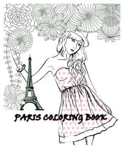 Paris Coloring Book: Paris Fashions Coloring Book - 2865234856