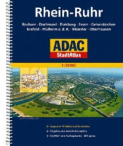 ADAC Stadtatlas Rhein-Ruhr 1:20.000 - 2872127619