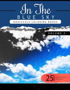 In the Blue Volume 2: Sky Grayscale coloring books for adults Relaxation Art Therapy for Busy People (Adult Coloring Books Series, grayscale - 2857958256