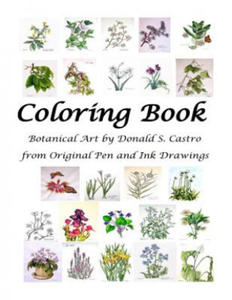 Botanical Art Coloring Book: Fine Art from Original Pen & Ink Drawings - 2867368690