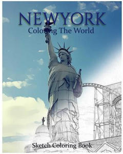 New York Coloring the World: Sketch Coloring Book - 2877976354