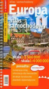 Europa atlas samochodowy 1:1 500 000 - 2877871106