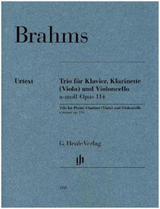Trio fr Klavier, Klarinette (Viola) und Violoncello a-moll op. 114 - 2877617207