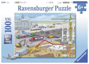 Ravensburger Kinderpuzzle - 10624 Baustelle am Flughafen - Puzzle fr Kinder ab 6 Jahren, mit 100 Teilen im XXL-Format - 2867617814