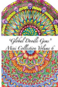 "Global Doodle Gems" Mini Collection Volume 6: Adult Coloring Book "Pocket Gems for you to bring along !" - 2874004121