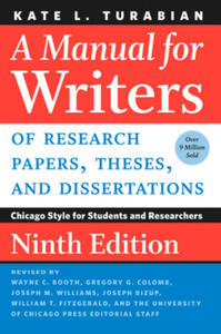 Manual for Writers of Research Papers, Theses, and Dissertations - 2861898819