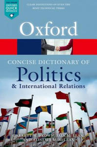 Concise Oxford Dictionary of Politics and International Relations - 2867361706