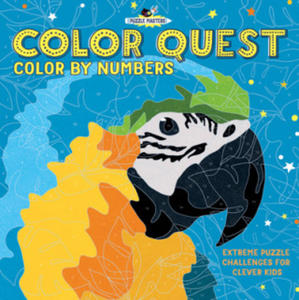 Color Quest: Color by Numbers: Extreme Puzzle Challenges for Clever Kids - 2878433416