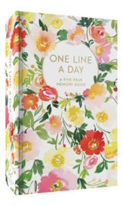 Floral One Line a Day: A Five-Year Memory Book - 2861864615