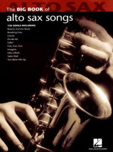 Big Book of Alto Sax Songs - 2878779373