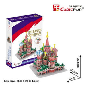 Puzzle 3D Katedrla sv. Bazila - 92 dlk - 2877976218