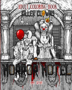 Adult Coloring Book Horror Hotel - 2861869741