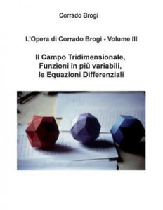 L'Opera di Corrado Brogi - Volume III: Il Campo Tridimensionale, Funzioni in piu' variabili, le Equazioni Differenziali - 2877048147