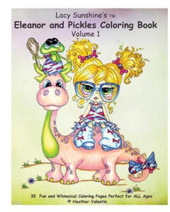 Lacy Sunshine's Eleanor and Pickles Coloring Book: Whimsical Big Eyed Art Froggy Fun - 2861934934