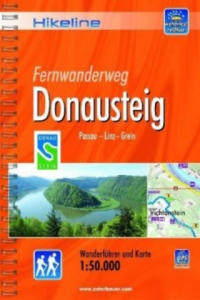 Hikeline Wanderfhrer Fernwanderweg Donausteig - 2877758665