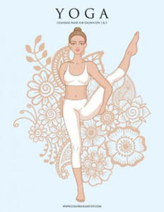 Yoga Coloring Book for Grown-Ups 1 & 2 - 2865231108